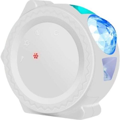 Smart Starry Sky Projector Galaxy Projector 3 in 1 Night Light Ocean Voice Music Control LED Lamp For Kid Gift