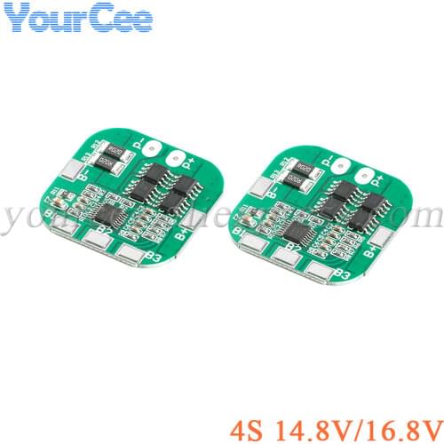 5pcs 4S 14.8V/16.8V 20A Peak Li-ion BMS PCM Battery Protection Board Module 18650 Lithium LicoO2 Limn2O4 Chargering Board