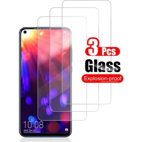 3Pcs protective glass on xoner 9a 9c 9s 9x glass screen protector for honor view 20 pro 10 9 10x lite light 30 10i 20s 30s movie