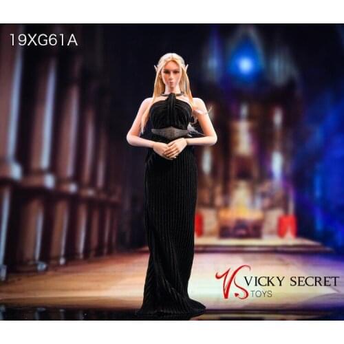 VSTOYS 1/6 Female Soldier Doll 19XG61 Elf Dress Long Ma Long Skirt 12 Inch Woman Doll Available