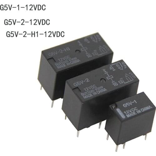 1PCS Relay G5V-1-5VDC/G5V-1-12VDC/G5V-2-H1-24VDC