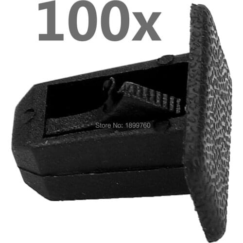 100x Good quality parts Rocker Panel Black Nylon Clips Retainer 5FR56DX9 for Grand Cherokee