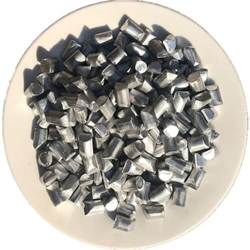 1x1mm Free shipping Al 99.99% metal aluminum particles / granules / pellets for scientific research
