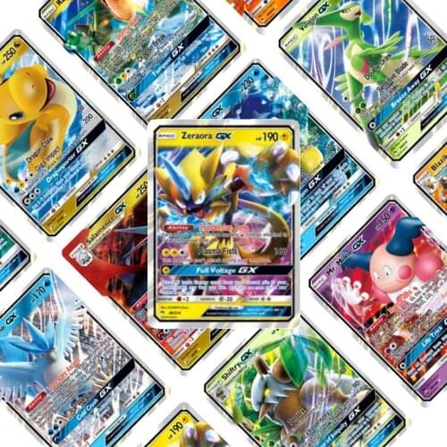 200 Pcs TAKARA TOMY GX card Shining Cards Game Battle Carte Trading Children Toy