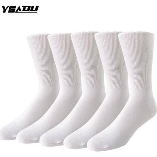 5 Pairs/Lot Professional Cotton Top Quality Diabetic Special Care Health Women&Mens Socks