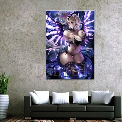Diamond 5d Wall Art Handmade Painting Overwatch Cross Sexy Girls Stitch Game Picture Mosaic Full Round