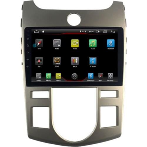 Android 10 2.5D car dvd For KIA Forte Cerato 2008-2012 multimedia GPS Radio stereo gps navigation map camera