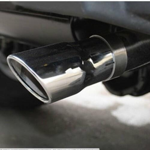 Car End Tube For Wrangler Exhaust Muffler PIPE Modified Tail Pipe FOR JEEP WRANGLER Special Inlet 60-63mm Length185mm