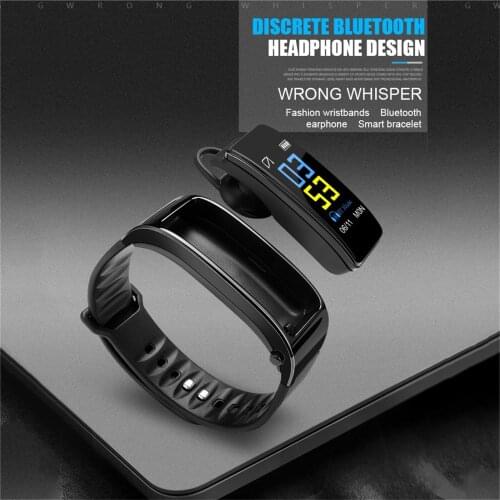 Y3 Plus Wireless Bluetooth earphone smart watch Health Tracker Pedometer Fitness Bracelet Smart Wristband Bluetooth headset