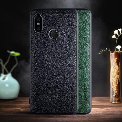 Case for Xiaomi Redmi note 5 Pro case with Retro business PU leather design,TPU+PU 2in1 material