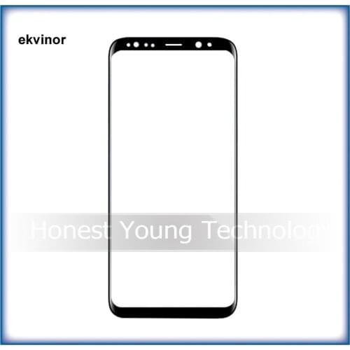 Ekvinor Original High Quality Outer Glass for Samsung Galaxy S8 G950 G950F Front Glass 5.8" Touch Screen Top Lens Replacement