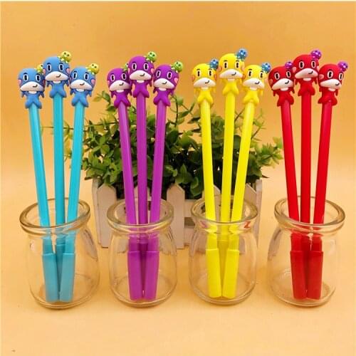 24 Pcs Creative Cute Cartoon Mermaid Doll Gel Pen Student Learning Stationery Office Supplies Kawaii Stationery