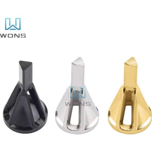 Deburring External Chamfer Tool Stainless Steel Remove Burr Drill Bit Tools for Metal Drilling Triangular Handle with Six Slots