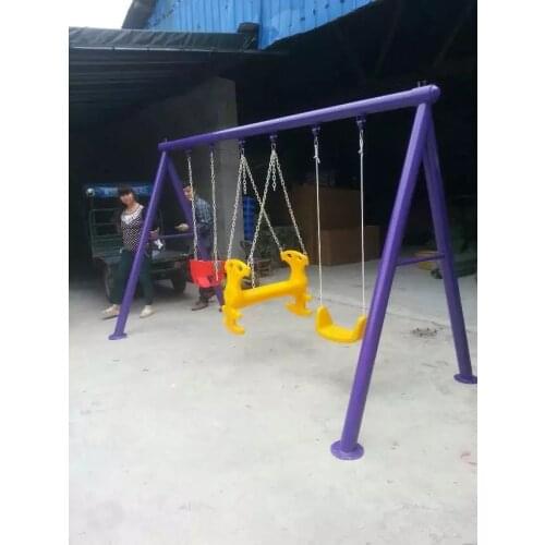 Outdoor baby swing chair playground childrens plastic slide garden toys seat kids monkey bars set children child swing nest Q37