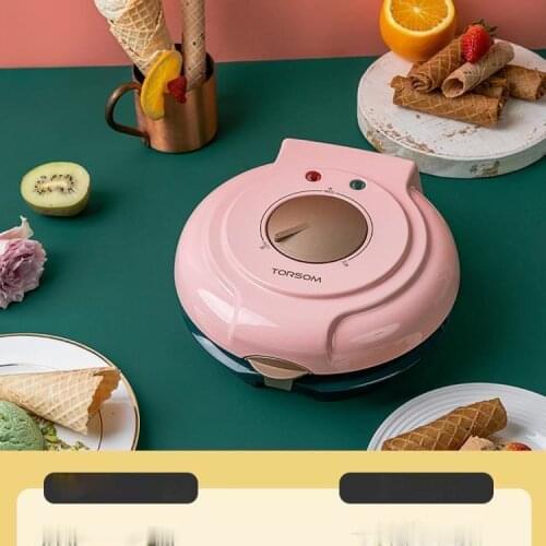 Egg roll machine household small crispy egg roll pan waffle electric baking pan heating shrimp slices fruit and vegetable artifa