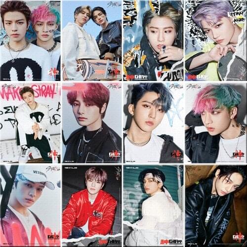 DIY 5D Pop Singer Stray Kids Picture Diamond Painting Diamond Embroidery Diamond Mosaic Full Drill Cross Stitch Kits Home Decor