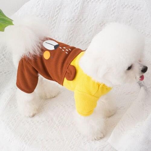 Dog Clothes for Small Dogs Spring and Summer Four-legged Home Service Four-legged Air-conditioning Suit Cat Pet Clothes