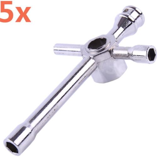 Wholesale 5P/ Lot HEX 80129 Cross Wrenches Maintenance Tools Sleeve HSP 1/10th 4WD RC Remote Control Car Parts