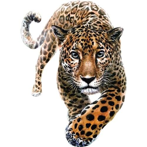 Leopard Heat Transfer Stickers Large T-shirts Adult Patches Wild Iron Patches Custom Washable Patches A Level Washable Stickers