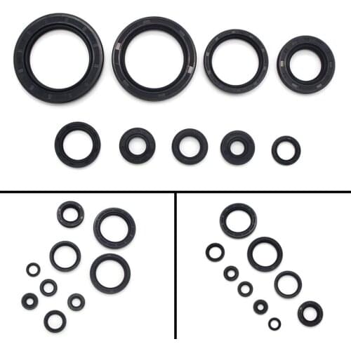 Motorcycle CR250R full complete engine oil seal rubber gear shaft seal for Honda CRF450R 2009-2014