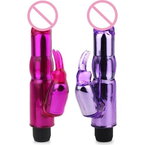 Bunny Rabbit Vibrator Offering Dual G-Spot and Clitoris Stimulation the Rabbit is One of the Best Vibrators 21*4 CM