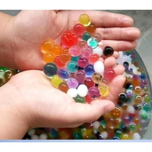 Water elf bubble big beads expansion ball water baby water absorbent beads ocean baby crystal beads absorbent bomb