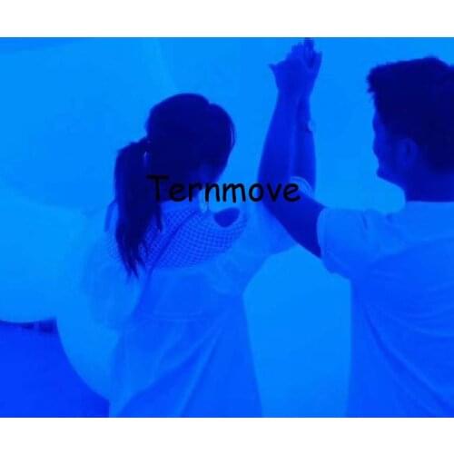 PVC Light Ball punch with music Led light balloon Party decorations sound control led light inflatable beach PVC balloon