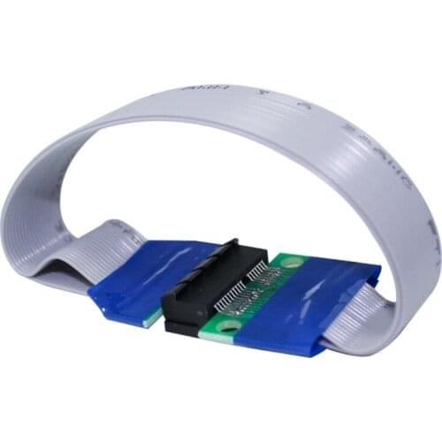 X3UB High-performance Graphics PCI-E 1X to 1x Slot Riser Card Extension Ribbon