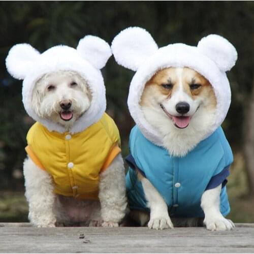 Winter Pet Dog Clothes Super Warm Jacket Vest Thicker Cotton Coat Waterproof Small Dogs Pets Clothing For French Bulldog Corgi