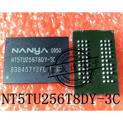 1Pieces new Original NT5TU256T8DY-3C BGA63 1 In stock real picture