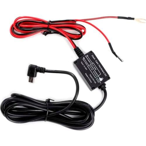 12V-24V Car Charger Accessory Box Cam DVR Dash Fuse Hard Wire Mini USB