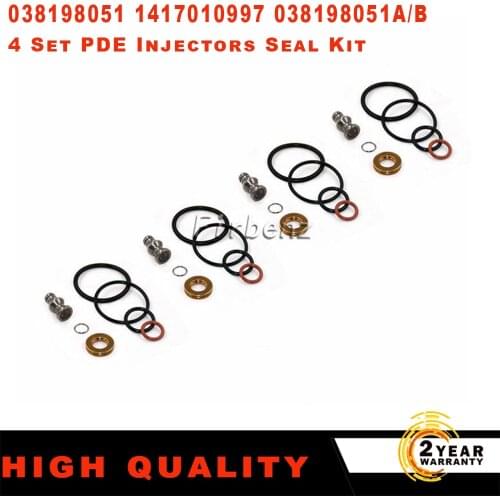 4 x for Bosch PD Injector Seal Repair Kit 1417010997 For Audi, Seat, for Skod 038198051 1417010997 038198051A 038198051B