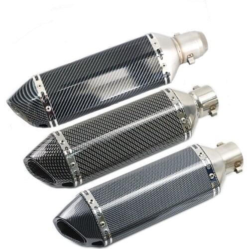 51mm Universal Motorcycle For yoshimura Exhaust Escape Muffle Pipe Dirt Bike Scooter For honda CB600 KTM690 ER6N MT09 MT07 AK179