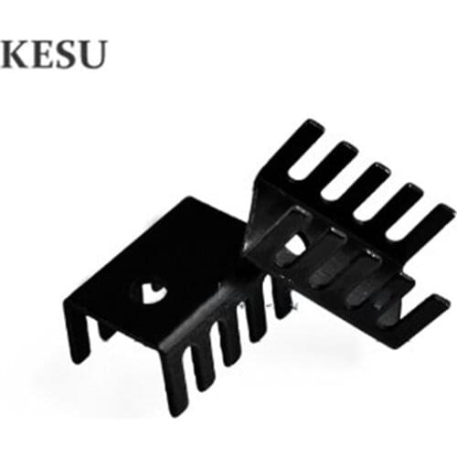 718 heat sink 15*10*20MM TO220 Triode special radiator such as aluminum alloy 100pcs/lot free shipping