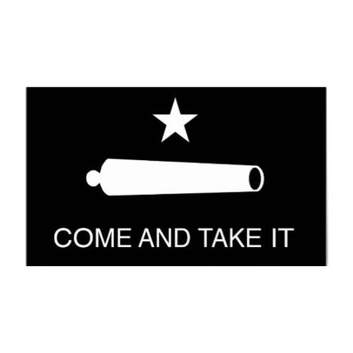 90 x 150cm come and take it flag Flag 3ft x 5ft custom black hobby business history gift flag banner