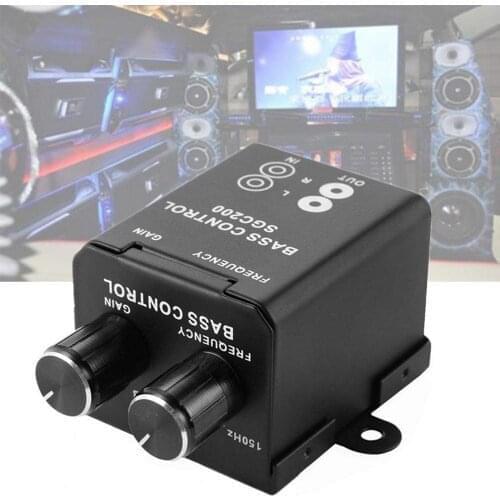 General Motors accessories Amplifier Speaker Bass Controller Regulator High Quality Audio Controller Car Modification Supplies