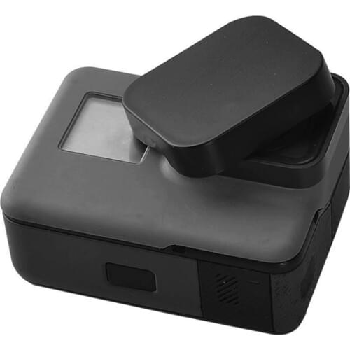 Black Lens Protector Cover Lens Cap For Gopro Hero 5 action Camera Accessories To Protect Camera Len From Dust,Scratches