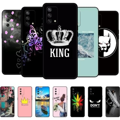 For OPPO A74 Case Phone Back Cover For OPPO A74 5G 4G Case CPH2219 CPH2197 OPPOA74 A 74 Bumper Silicon Soft Funda black tpu case