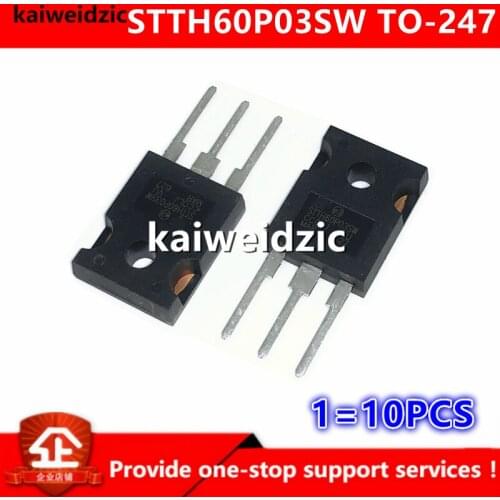 Kaiweikdic New imported original STTH60P03SW 300V60A Welding machine rectifier tube accessories/fast recovery rectifier diode