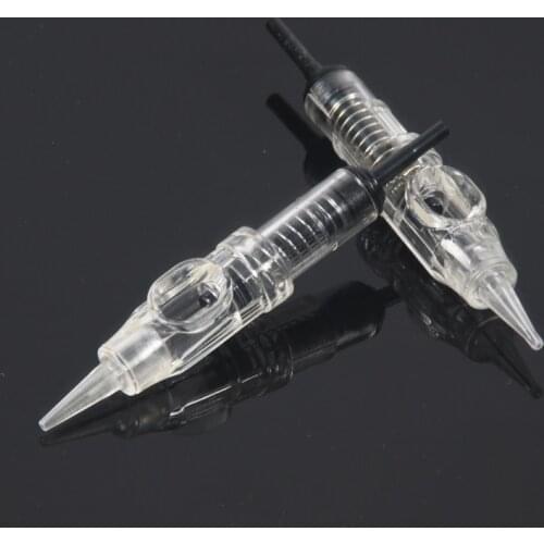 100pcs 2RL Agulha Easy Click Universal Dermografo Permanent Makeup Cartridge Needles 600D-G for Eyebrow Tattoo Machine