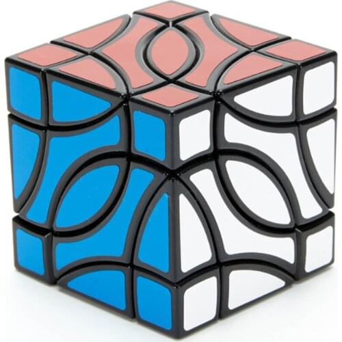 Lanlan Pisces Magic Cube 4 Corner Skew Puzzle Game Cubes Educational Toys for Kids Children Gift
