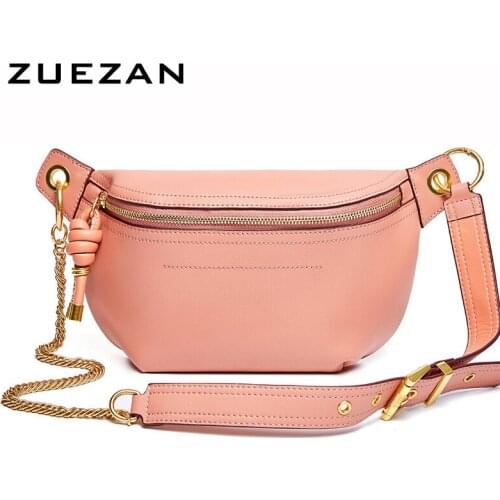 Fashion Women Chest Bag, Cow Leather, Womens Shoulder Bag, Cowhide Cross body Bag, A453