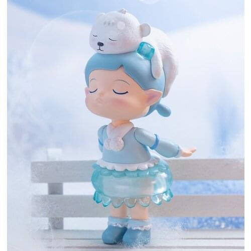 Trendy Gifts Genuine Elf Moonlight Town Series Blind Box Cute Toy Computer Desktop Decoration
