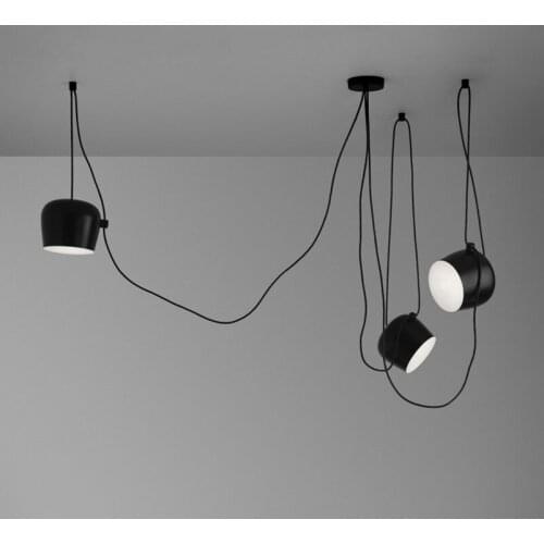 Nordic Lamp 3 Heads Tabour Loft Pendant Lamp Dining Room Living Room Club Bedroom Bar Hall Restaurant Cafe Light Chandelier