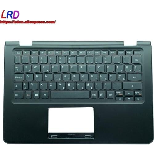 New Original Shell Upper Case Palmrest Cover With Slovenian Keyboard for Lenovo Yoga 300-11IBY IBR Flex3-1120 Laptop 5CB0J08405