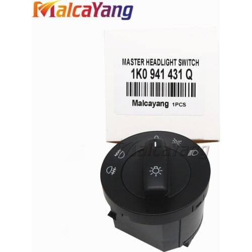 Headling Fog Lamp Switch OEM 1K0 941 431Q, 1K0941431Q For VW Volkswagen Golf MK5 6 Caddy EOS JETTA TOURAN Tiguan Passat B6 B7