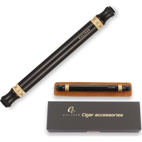 Galiner Cigar Cutting Drill Metal Pocket Cigar Punch Cutter Stainless Steel Cigar Needle Accessories Perfect Draw Tool Puncher