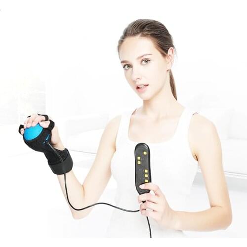 Finger Flexion Ball Correction Passive Finger Stroke Hemiplegia Rehabilitation Training Electric Compress Device