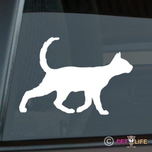 Siamese Cat Sticker Die Cut Vinyl Ver 3 meezer feline kitten computer decal