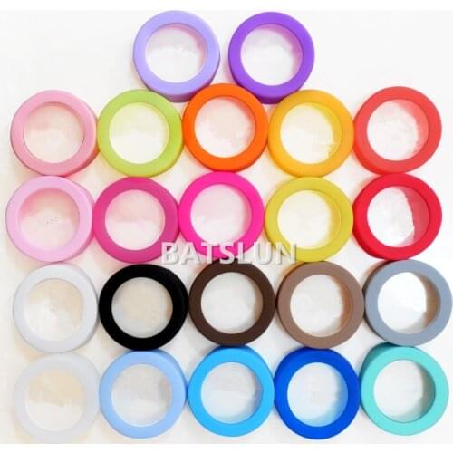 250pcs Bottle Bumpers Silicone Coasters for 30oz 20oz Tumbler Travel Cups Water Bottler 12oz 25oz Silicone Boot Anti-Slip Cover